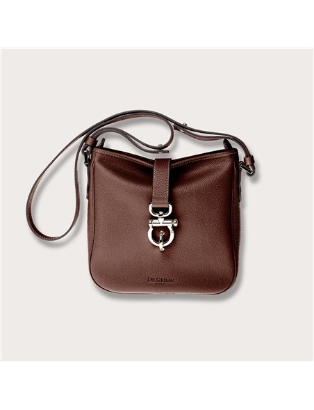 Louison - Small leather satchel bag