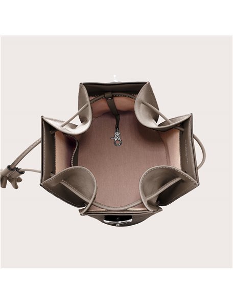 DE GRIMM Capucine - Leather bucket bag