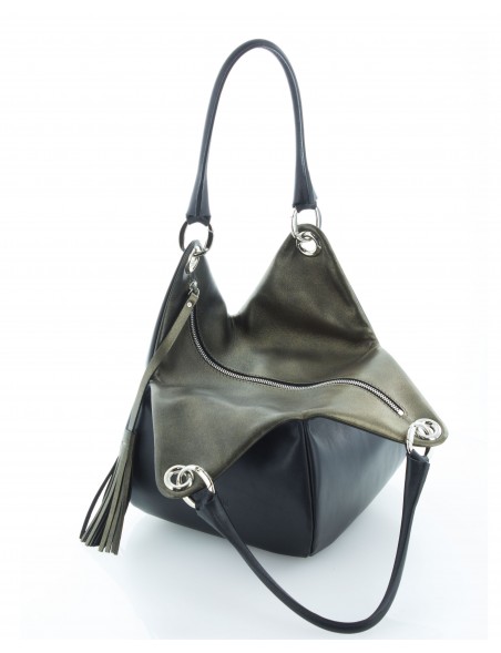 DE GRIMM Tulipe bronze - Leather pouch bag DGLSMOUT-TULIPË 575,00 €