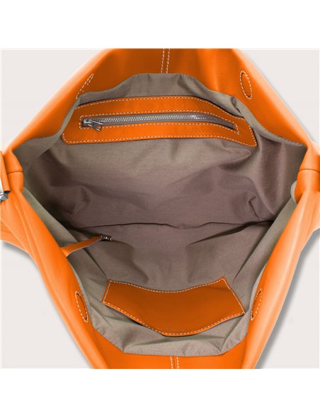 DE GRIMM Cavaliere - Leather hobo bag