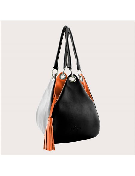 DE GRIMM Tulipe - Leather pouch bag